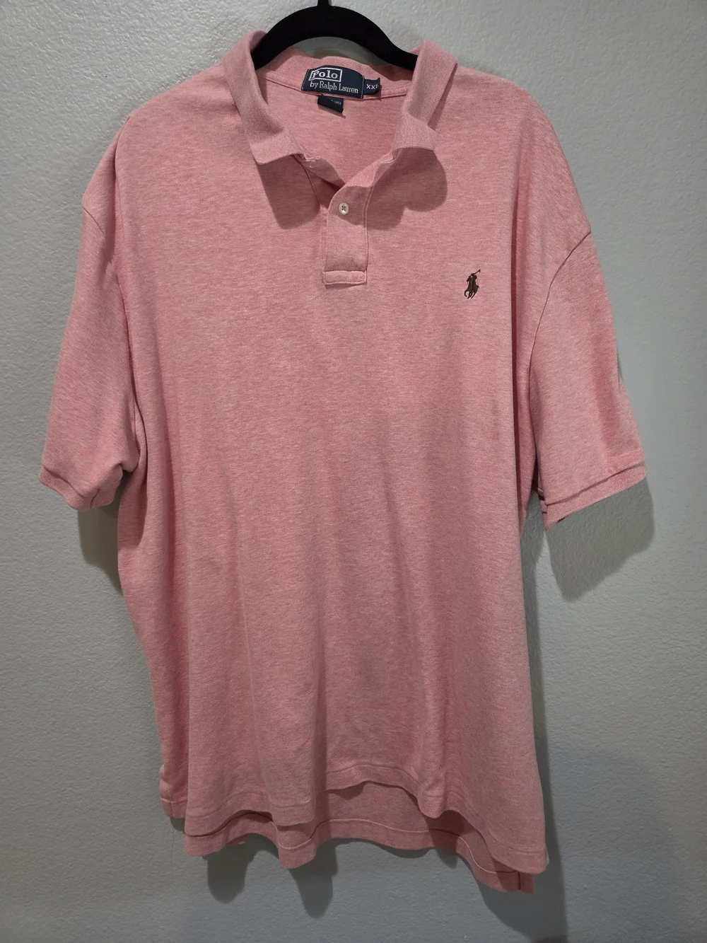 Polo by Ralph Lauren Men's Pink Classic Polo Shirt XXL